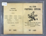 Vintage Football Special card