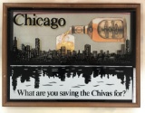 Chivas advertising mirror