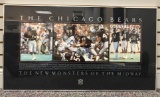 Framed Chicago Bears Poster