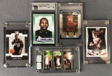 Group of 5 Basketball cards-LeBron James