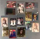 Group of 23 oversized Basketball cards