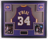 LA Lakers Shaquille ONeal Signed Jersey with JSA COA