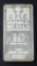 RMC (Republic Metals Corp.) 10oz. .999 Fine Silver Ingot / Bar.