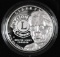 2017 P Lions Clubs International Centennial Proof Commemorative Silver Dollar.