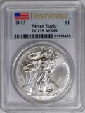 2013 American Silver Eagle 1oz. (PCGS) MS69.