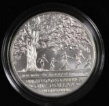 2017 P Boys Town Centennial Uncirculated Commemorative Silver Dollar.