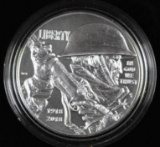 2018 P World War I Centennial Uncirculated Commemorative Silver Dollar.