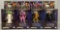 Group of four DC direct justice league Alex Ross action figures