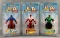 Group of three DC direct JLA classified classic action figures