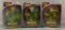 Group of three DC unlimited World of Warcraft action figures