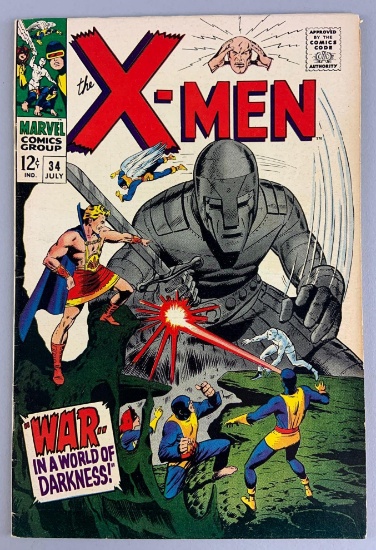 Marvel Comics X-Men No. 34 Comic Book