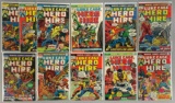 Group of 11 Marvel Comics Luke Cage Hero fro Hire Comic Books