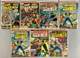 Group of 7 Marvel Comics Sub-Mariner Comic Books