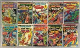 Group of 10 Marvel Comics Marvel Team-Up Comic Books