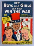 How Boys and Girls Can Help Win The War Comic Book