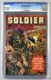 CGC Graded Soldier Comics No. 6 Comic Book