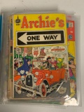 Binder of 22 Archie comic books