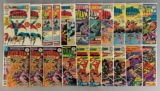 Group of 21 DC Comics The Super Team Family Comic Books