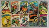 Group of 10 DC Comics Aquaman Comic Books