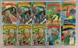 Group of 10 DC Comics Aquaman Comic Books