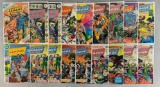 Group of 18 DC Comics Justice League of America Comic Books