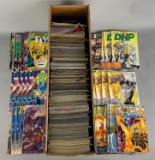 Long Box of Approximately 500 Plus Comic Books