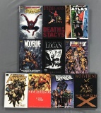 Group of 10 Hardcover Marvel Trade Comics