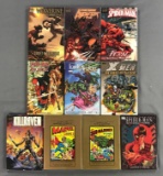 Group of 10 Hardcover Marvel Trade Comics