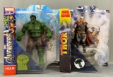 Group of two Marvel Select Action Figures