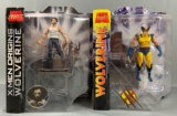 Group of two marvel select Wolverine action figures