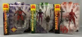 Group of three marvel select action figures