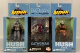 Group of three DC direct action figures