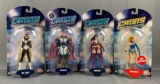 Group of 4 DC direct crisis on infinite earths action figures