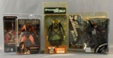 Group of three Popculture action figures