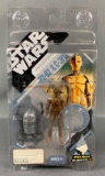 Star Wars celebration IV exclusive concept R2-D2 and C-3PO action figures