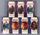 Group of seven dungeons and dragons power card packs