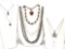 Costume Necklace Collection - Baroque Pearls, Faceted Crystal, Sterling Silver + more