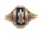 10k Yellow Gold High School Ring