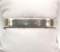 Vintage Sterling Silver Rectangular Bracelet