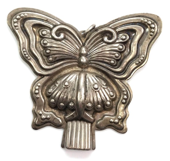 Reed & Barton Sterling Silver "Butterfly Whistle" / Pendant