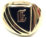 Dason 14k Yellow Gold and Onyx Signet Ring