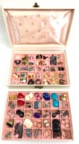 Pretty in Pink Jewelry Collection and Vintage Jewelry Case