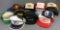 Group of Snap back Advertising Hats