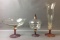 Group of 3 Vintage M. F. Cristal De Paris Glassware