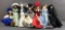 Group of 7 Vintage Gone With The Wind Collectible Dolls