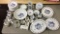 Group of 62 Vintage Provincial Blue Poppytrail Dinnerware