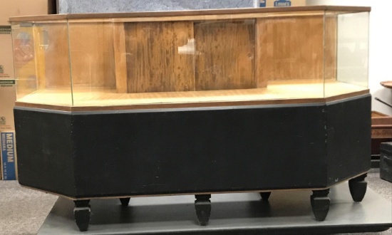 Antique U Shaped Display Case - Very Unique