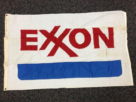 Vintage Exxon Flag