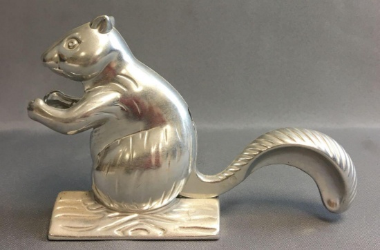 Metal squirrel Nut Cracker