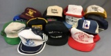 Group of Snap back Advertising Hats